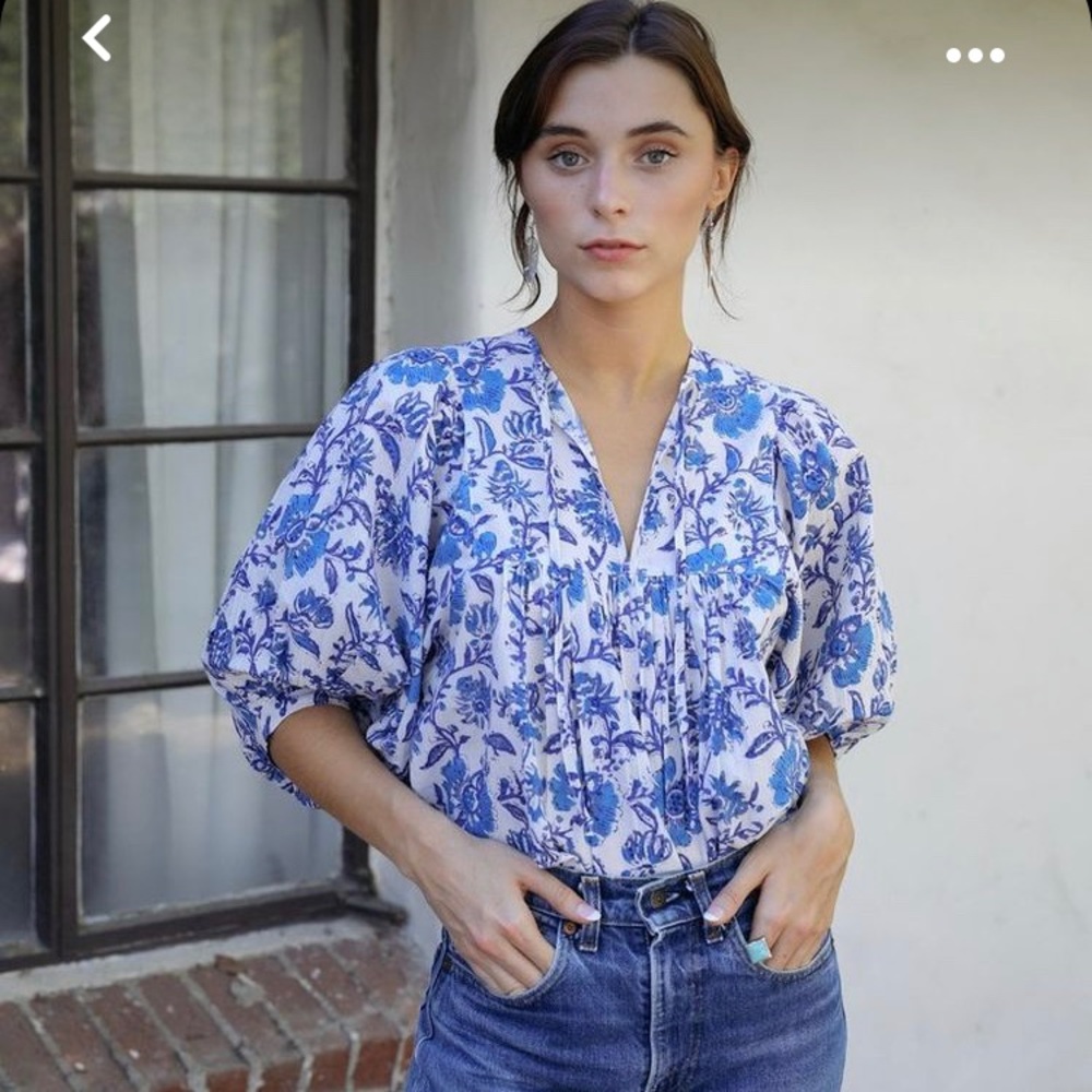 Mille Thalia cotton blouse